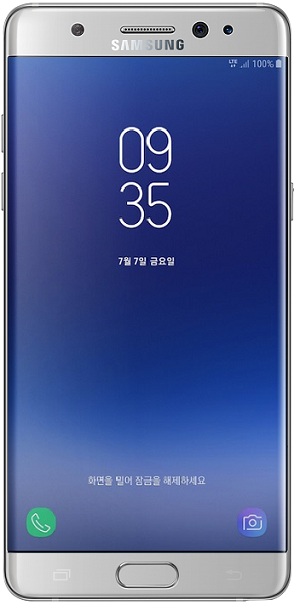 Samsung note hot sale fe silver